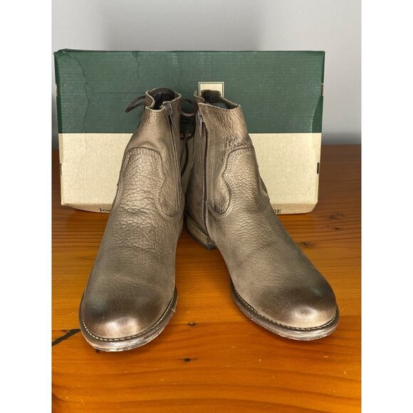 Josef Seibel Sienna 01 Distressed Leather Boots Taupe Inside Zipper Comfort - Picture 1 of 7